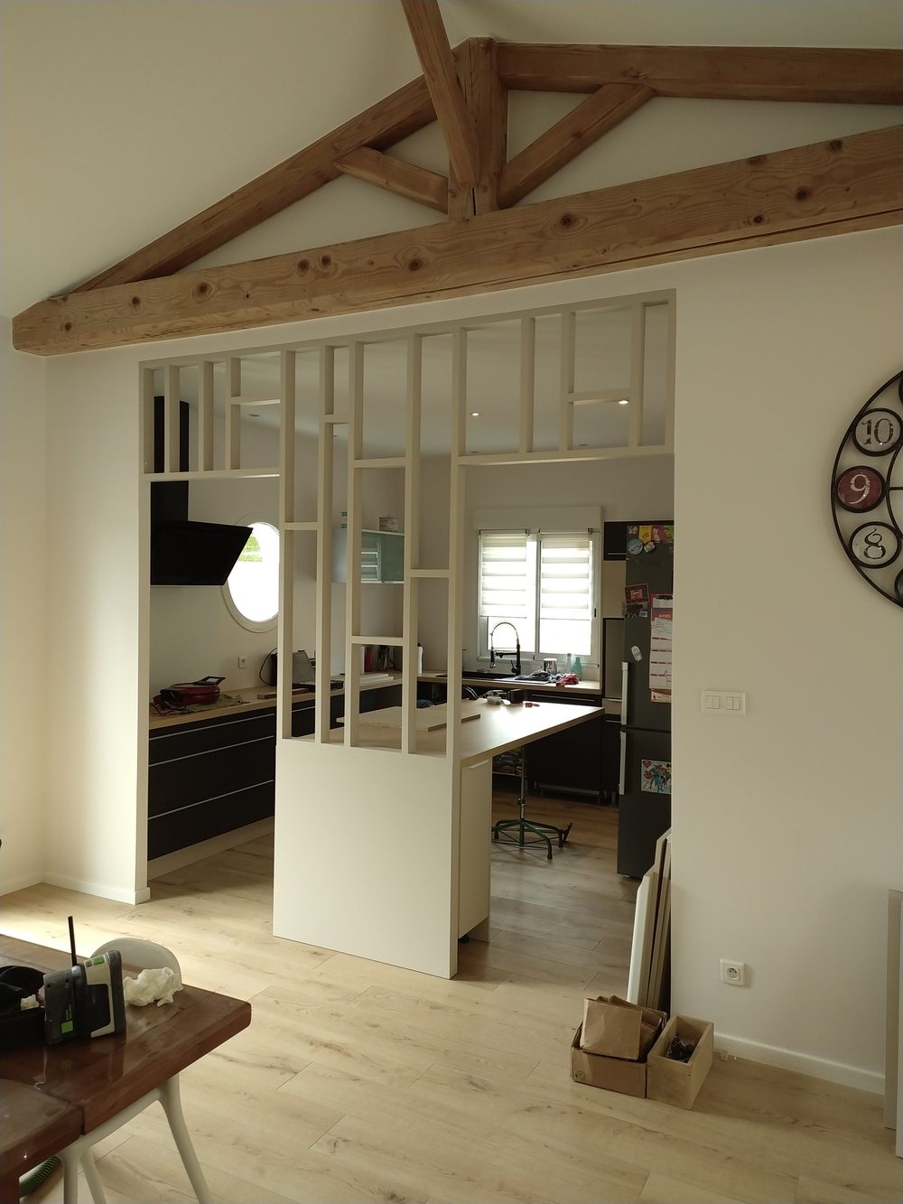 Aménagement intérieur avec Clostras à Challans par Bonneau Stéphane